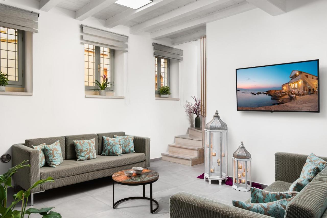 Boutique Home -Splantzia-Roof Garden Hriszí Aktí Haniá Kültér fotó